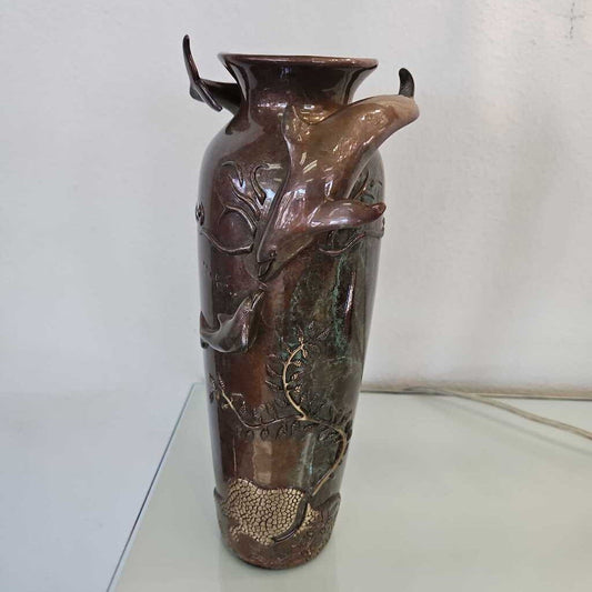 "Mystic Encounter" Bronze Sculpture by American Artist Joseph Quillian Ltd, Ed. 64/350 10.5H