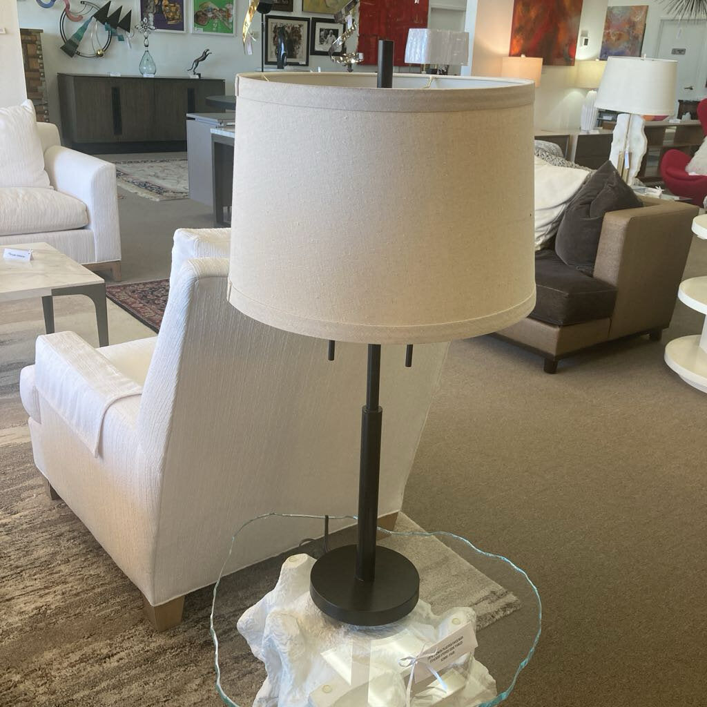 Possini Euro Design Modern Buffet Tbl. Lamps (PAIR) 33.25"H