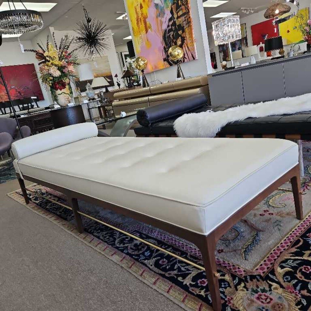 Linear Daybed in Special Walnut Series 72 by Stamford Modern