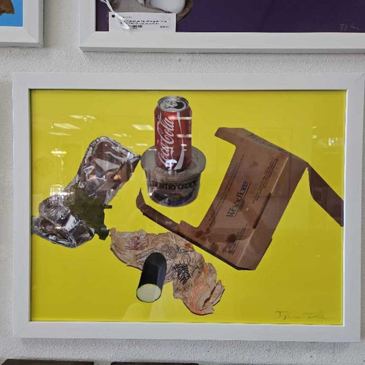 Dylan Trumbull Signed Original Photographic Framed Wall Art; Coca-Cola, Country Crock, Cucumber 25.75 x 19.5