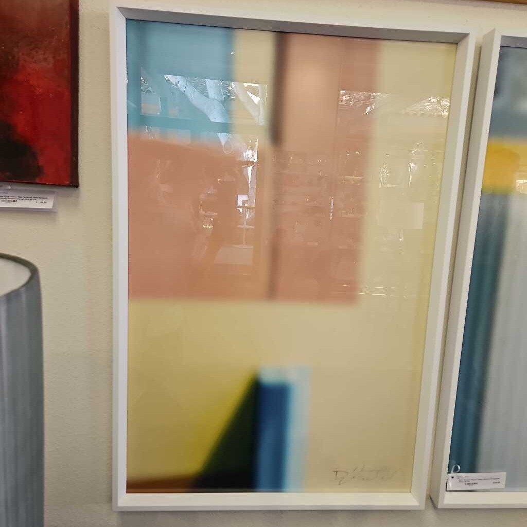 Dylan Trumbull Signed, Framed Abstract Photography 24.25 x 36.75H