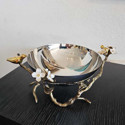 Michael Aram Love Birds Medium Bowl 10.5 x 7.5 x 5.25