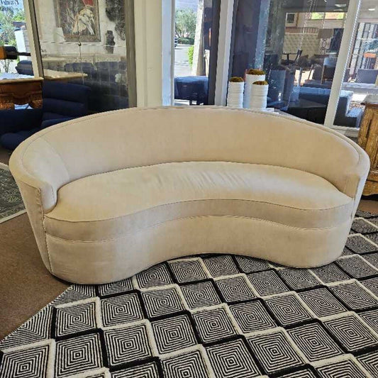 "Arhaus Harper Curved Sofa 87 x 36 x 31.5"