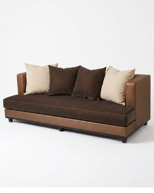 In The Style of Christian Liagre Modern Two-Tone Sofa 87W 39D 28H