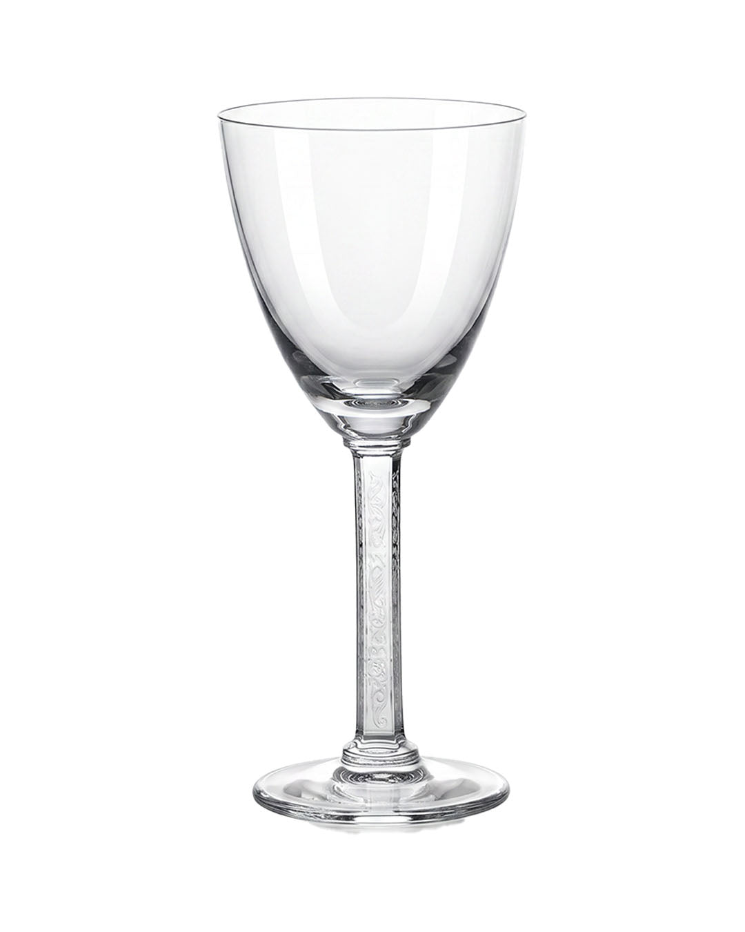 Lalique French Crystal Phalsbourg Claret Wine Stems
