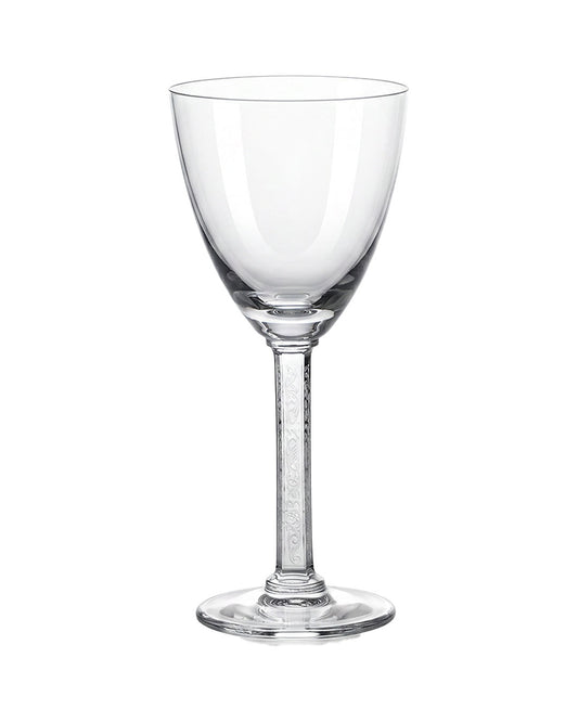 Lalique French Crystal Phalsbourg Claret Wine Stems