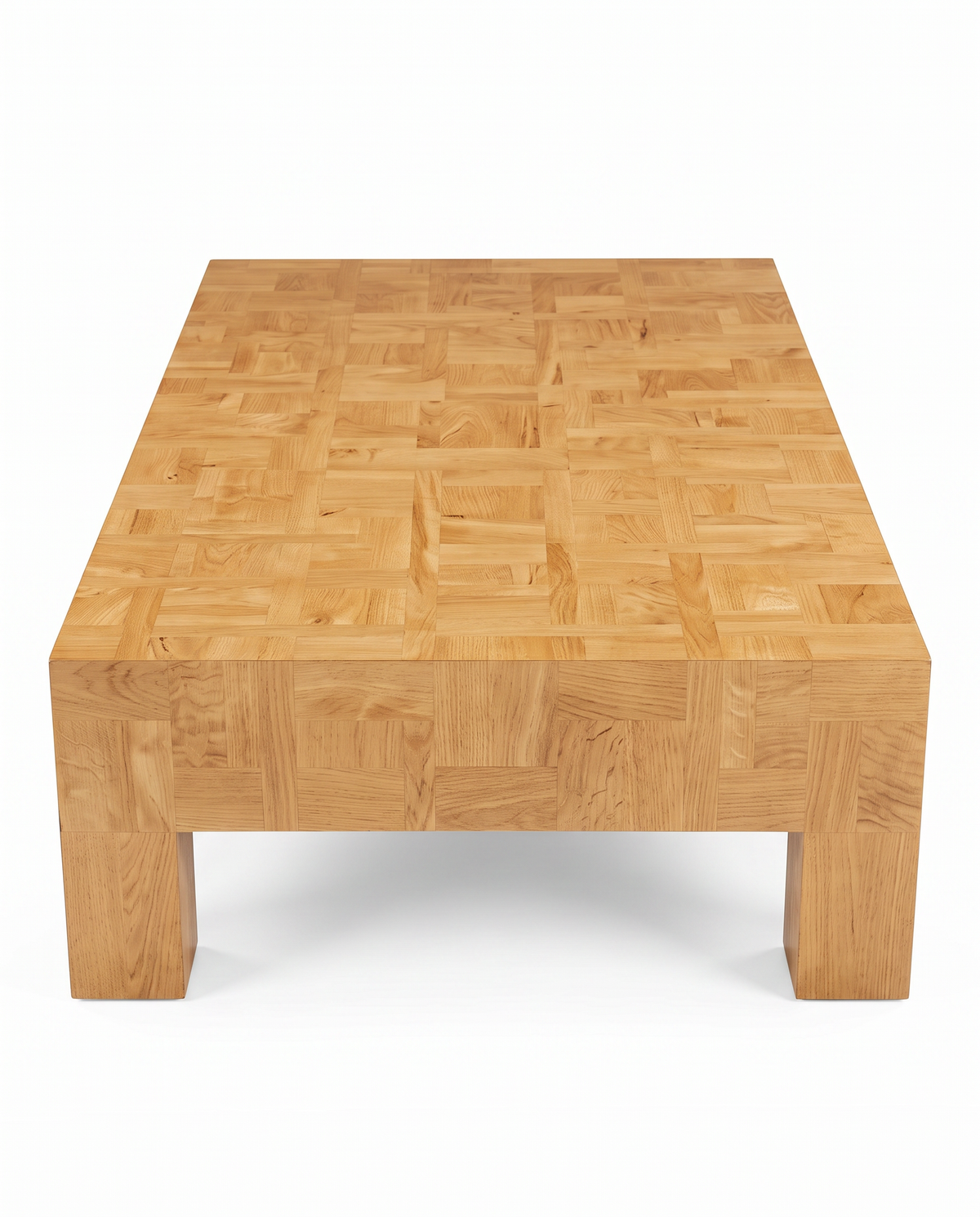 Light Wood Coffee Table 72W 36D 18H