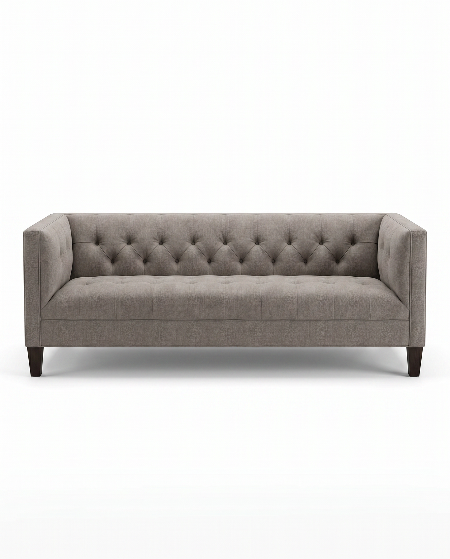 Mitchell Gold & Bob Williams Tufted 3-Seater Sofa 84 x 34 x 30