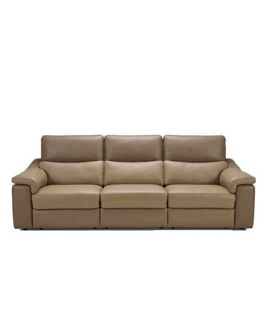 Natuzzi Editions Leather Power-Reclining Sofa 107W 40D 38.5H