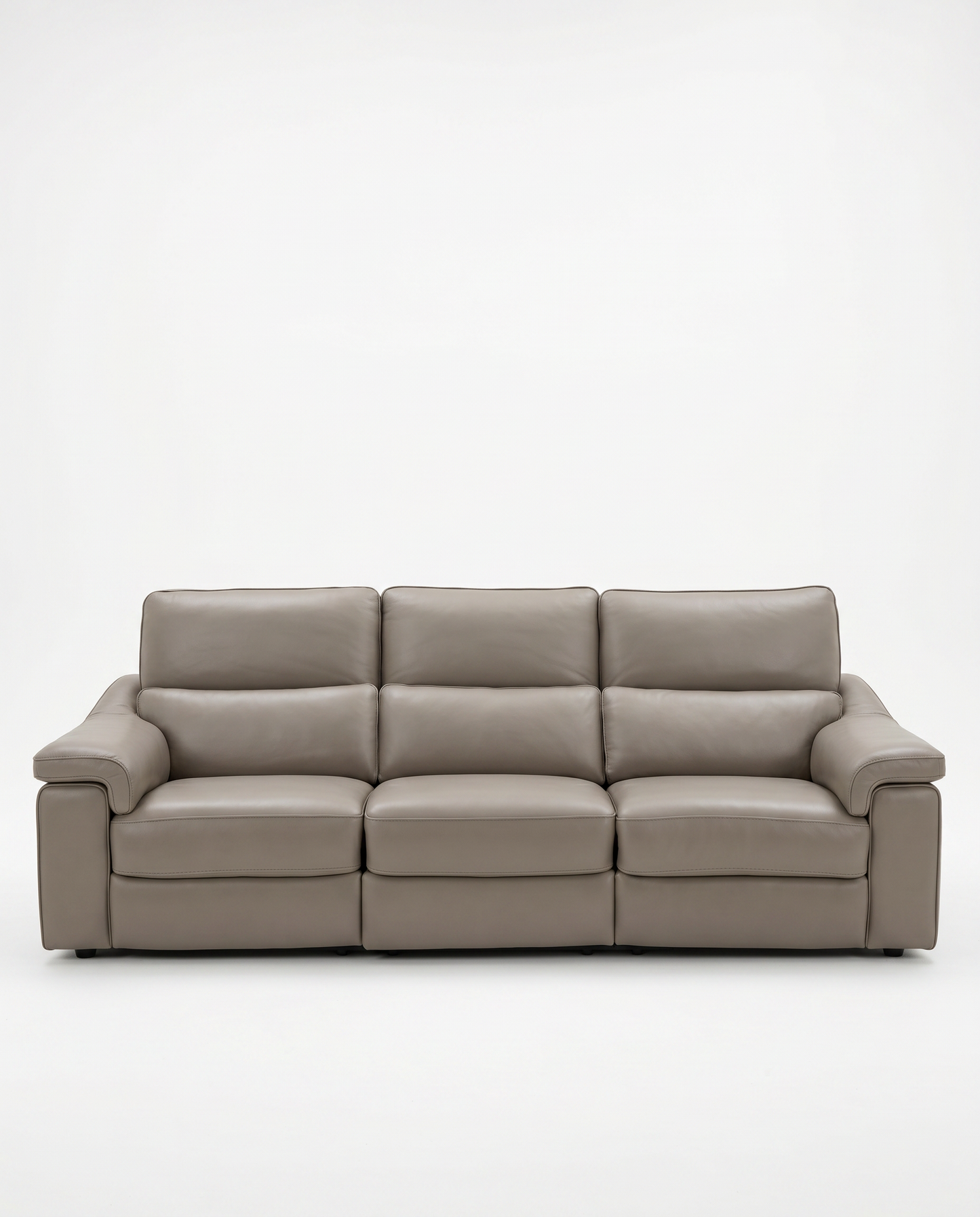 Natuzzi Editions Leather Power Reclining Sofa 107 x 40 x 38.5