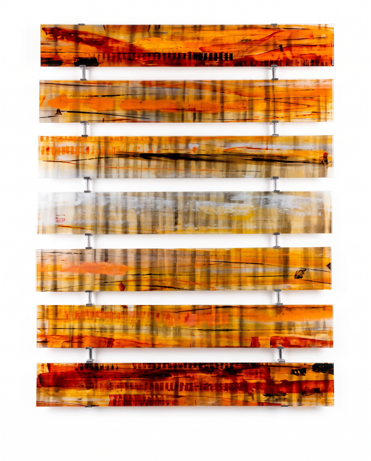 "Pendulum" By Volk, Giclee on Acrylic 65 x 48