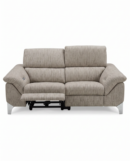 Roche Bobois Trajectoire Motorized Reclining Sofa 77.5W 43D 39H