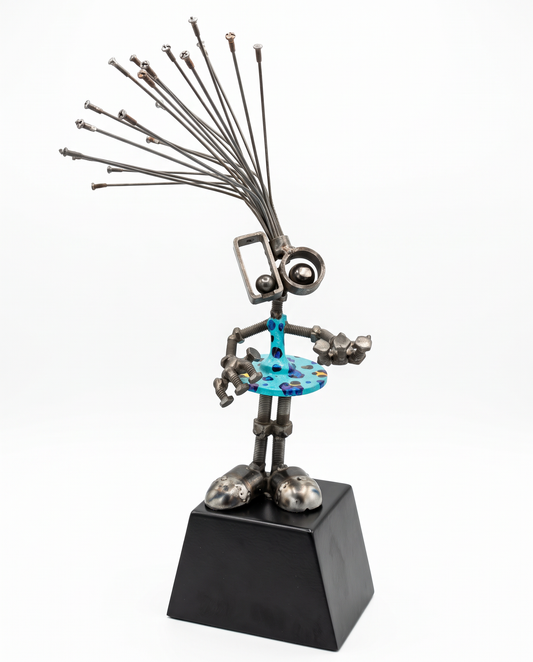 Rusty Noodles Studio Welded Scrap Metal, Nuts, Bolts & Wire