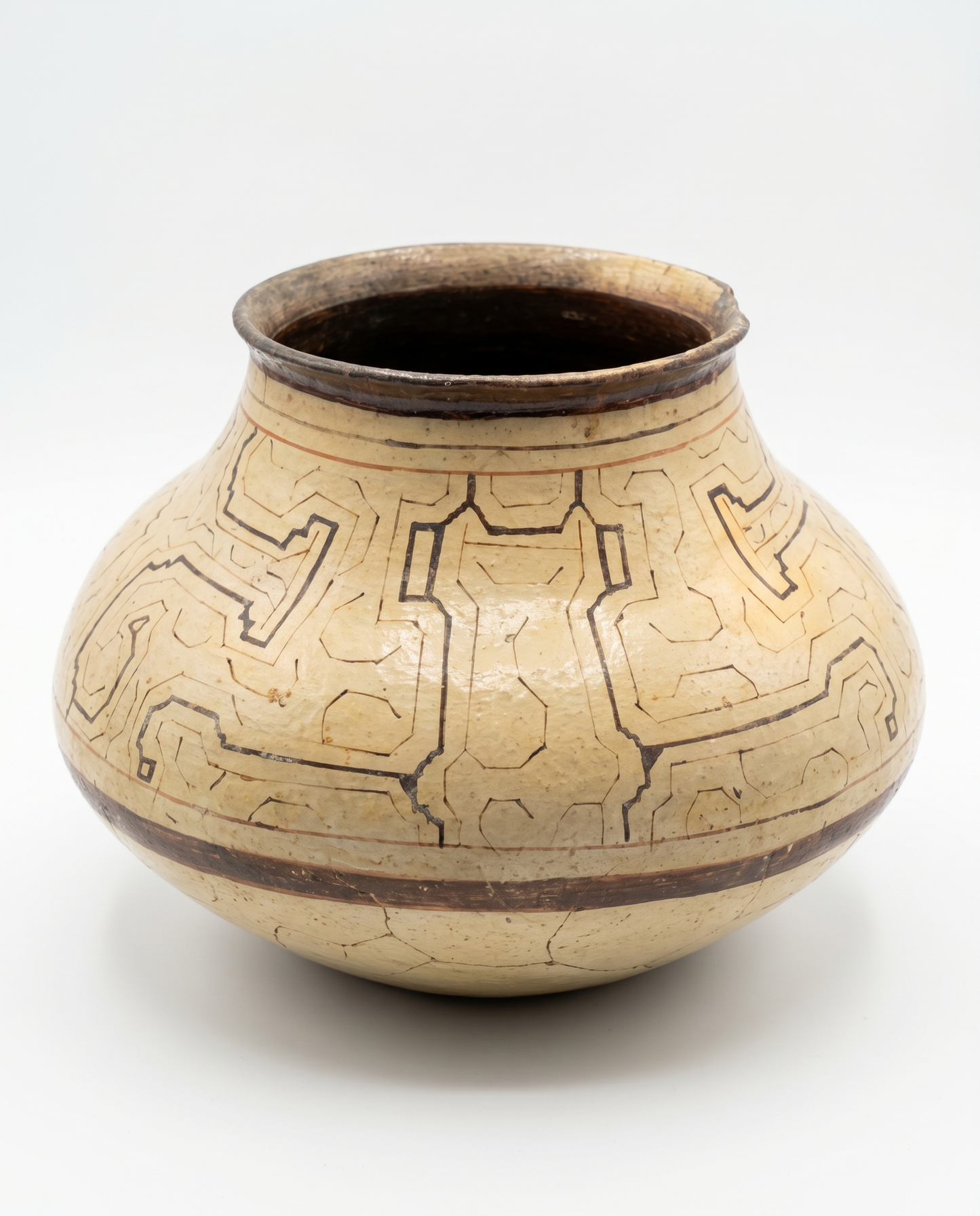 Shipbo Conibo Ceramic Quenti Pot 12.5 Dia x 9H