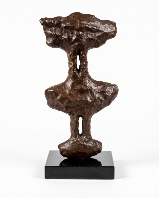 Signed Lia de Leo Ltd. Ed 1/20 Bronze Abstract Sculpture