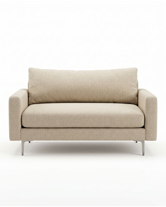 Sofette Almond Brindled Weave, Snug, Full Pillow 59.5 x 33 x 32