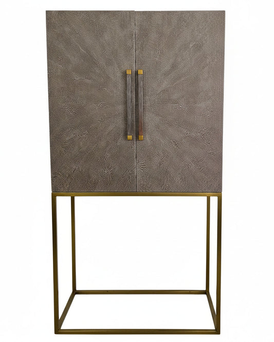Theodore Alexander Travers Bar Cabinet 31.5W 19.5D 61H
