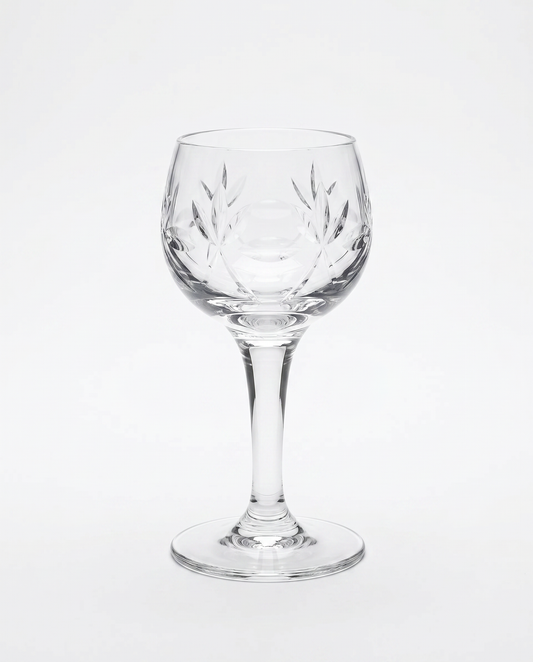 Vintage Gorham Crystal Bamberg Cordials 4.25H - SET OF 8