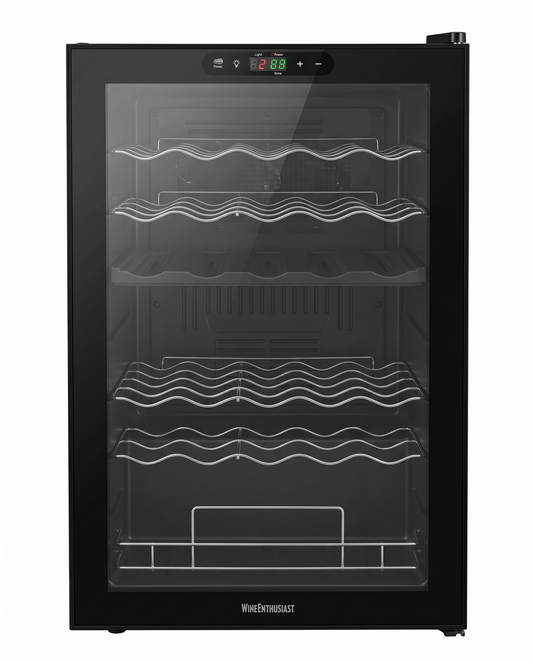 "Wine Enthusiast" Electric Wine Cooler, 19.5 x 17 x 32.75"