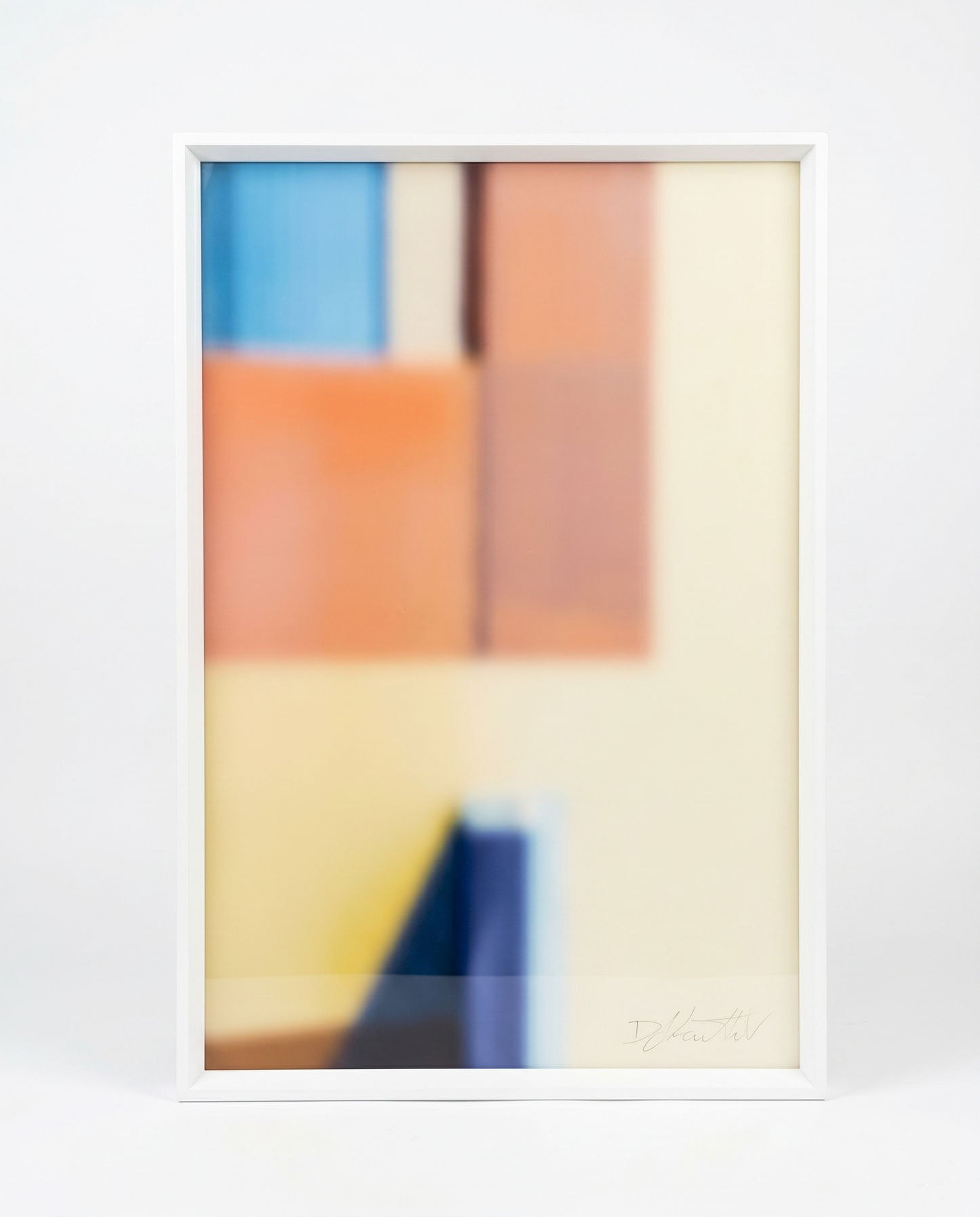 Dylan Trumbull Signed, Framed Abstract Photography 24.25 x 36.75H