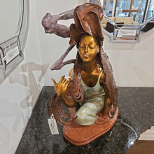 Load image into Gallery viewer, Signed (Alphonso) Mucha Ltd. Ed. Bronze Sculpture &quot;Free Spirit&quot;
