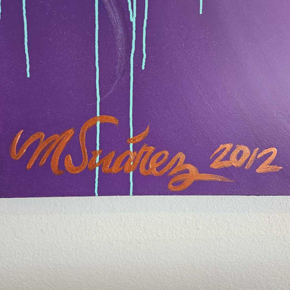 "Prince" Original Acrylic on Canvas, Signed M.Suarez 2012