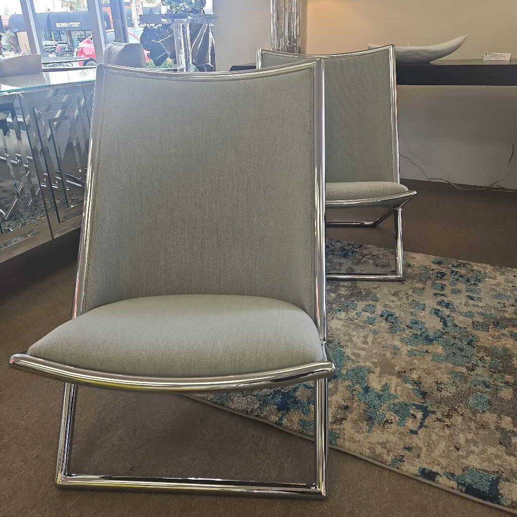 Ward Bennett Scissor Lounge Chairs